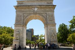 12 New York Washington Square Park Washington Arch From Fifth Avenue.jpg